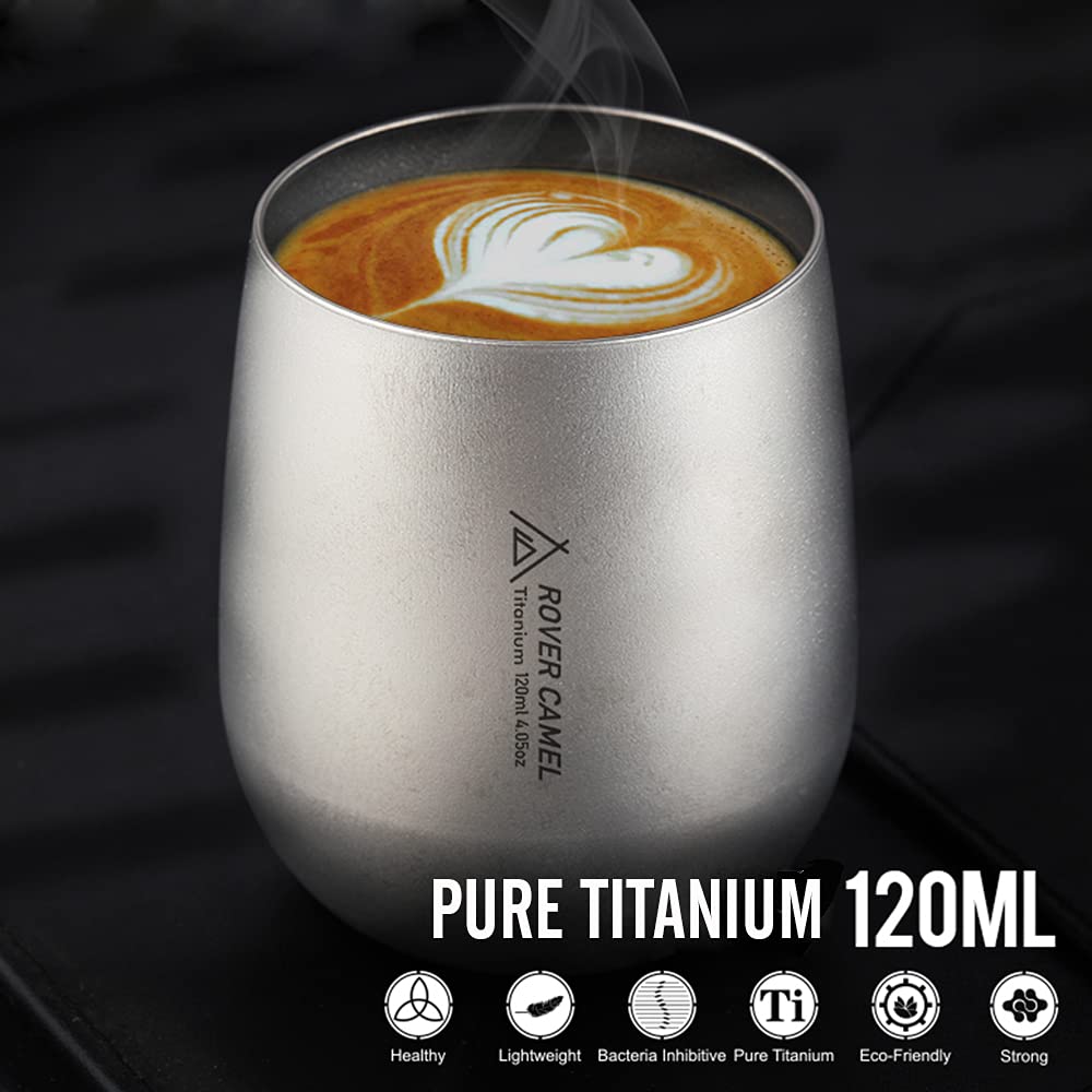 Gobelet à vin isotherme en acier inoxydable à double paroi, forme œuf, 35 cl | EGO