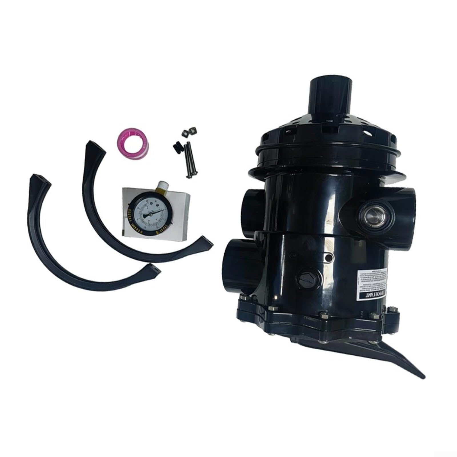 Válvula de control de repuesto para SP071620T para filtro de arena Vari-Flo de 2 pulgadas, incluye abrazadera y anillo O