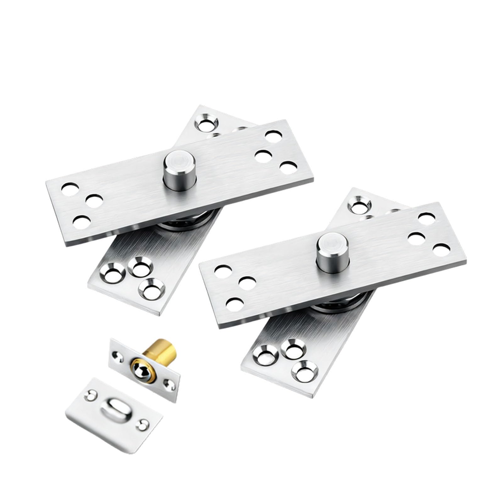 of 2 Cabinet Hinges Featuring Soft Close for Interior Use Wide Application Door Hinges