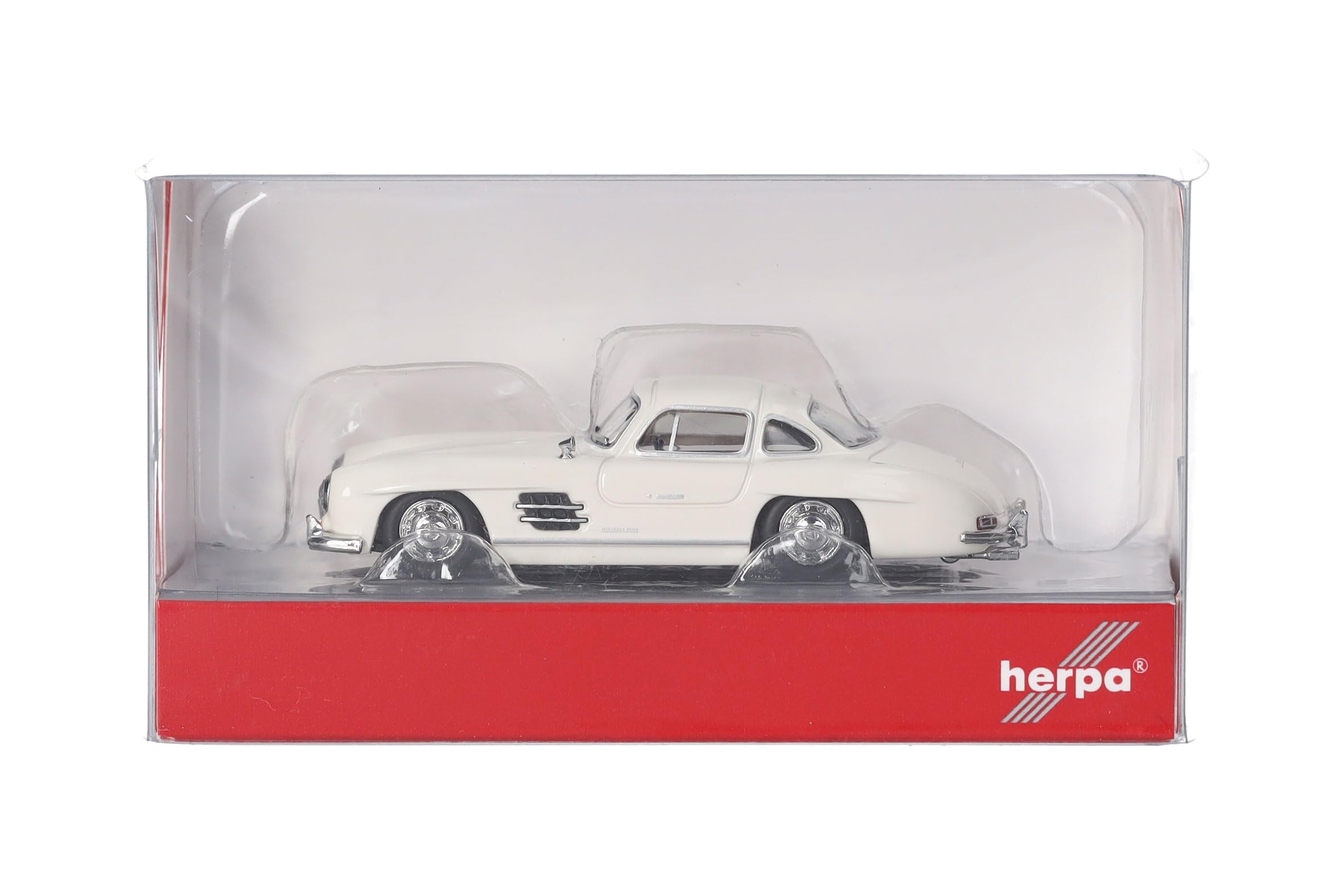 Mercedes-Benz 300SL (W198) Scala 1:32 Modellino Pressofuso Con Luci E Suoni - Nuovo