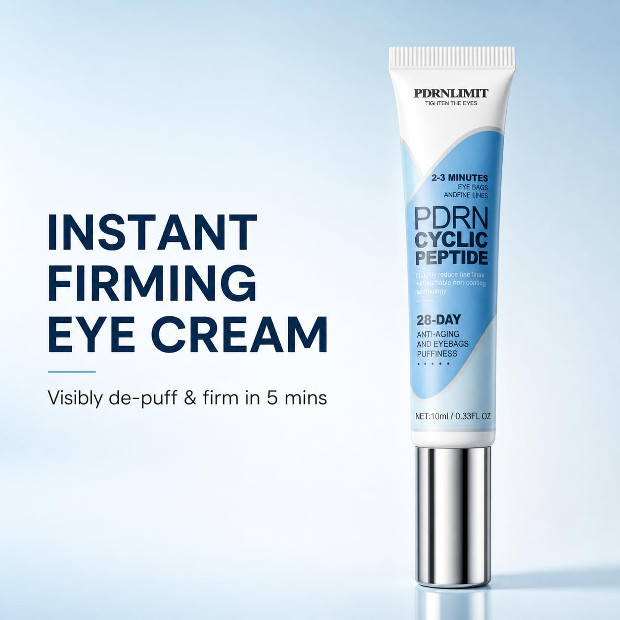 Instant Firming Eye Serums, Reduce Bags, Puffiness Wrinkles in 5 Mins, 2pcs