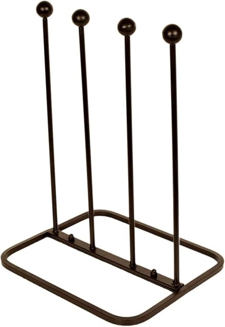 ARSUK welly boot rack, Strong wellington boot stand outdoor, Cast iron welly rack outdoor, Rustproof wellington boot rack, Wellie boot holder & storage