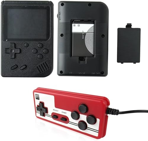 Miniatura 6 de Consolas de juegos portátiles de 3 pulgadas 400 en 1 consola de videojuegos retro 8 bits Jugadores de juegos de mano Gamepads para niños regalo