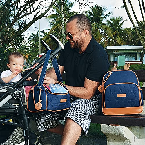 Frasqueira Térmica Tiracolo Pirulitando Conforto Marinho