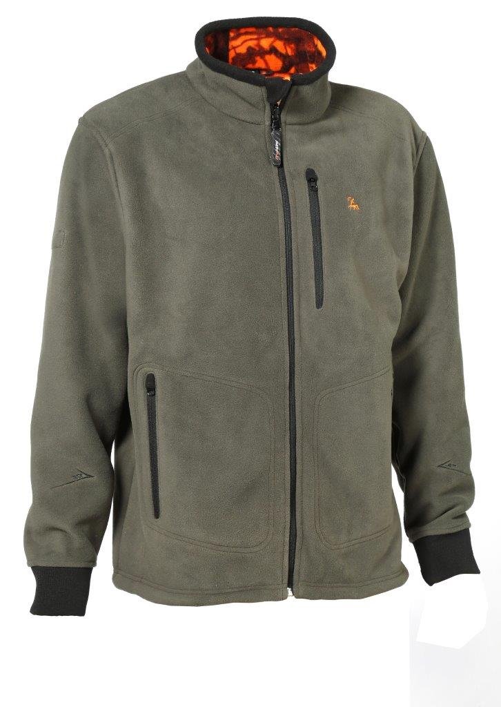Chaqueta Polar Reversible Ligne Verney-Carron ProHunt Cortavientos 4