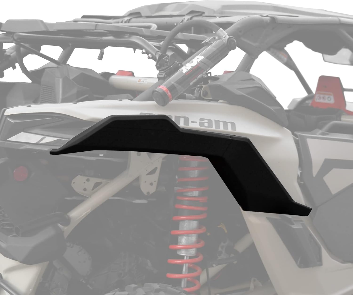 A & UTV PRO Right Fender Deflector for Can-Am Maverick X3 Max Turbo R Xds 2017-2024 2025, Combined Rear Fender Flare Extensions Mud Guard Flaps Accessories, Replace # OEM 705009512, Right Side