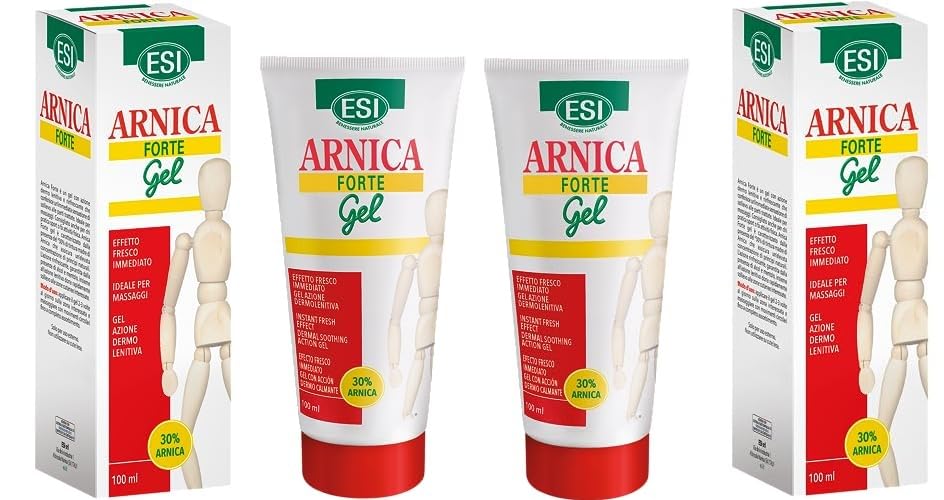 No-Dol Arnica Forte Gel, Azione Lenitiva e Rinfrescante, Allevia Fastidi Muscolari e Dona Sollievo Immediato, Ideale per Massaggi, Senza Allergeni, Coloranti e Parabeni, 100 ml