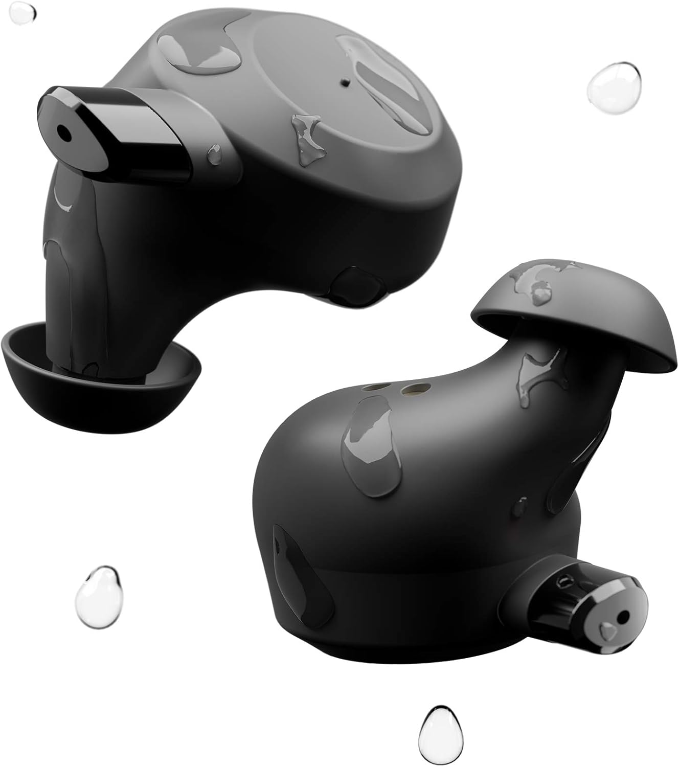 Up To 40% OFF Sudio Fem True Wireless Earbuds - IPX 5 (Splash/Rain/Sweat Proof), 20h Play Time, 4 Microphone System, Graphene Driver, Compatible with Android and iOS (Black)