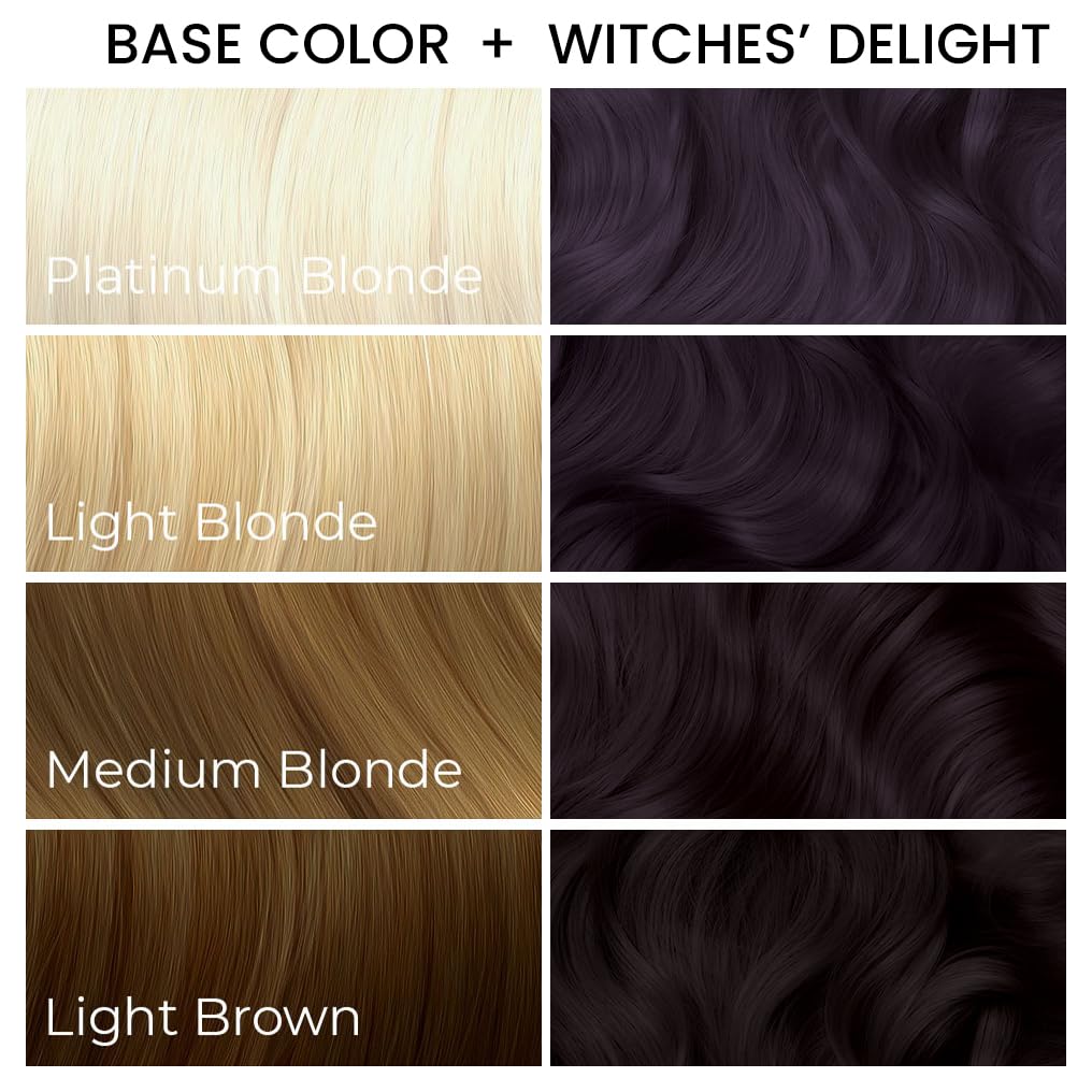 Arctic Fox Semi-Permanent Hair Dye, Vegan & Cruelty-Free, Witches' Delight, Ammonia-Free, Conditioning Formula, For All Hair Types, DIY Color, 5.6 fl oz - Image 3