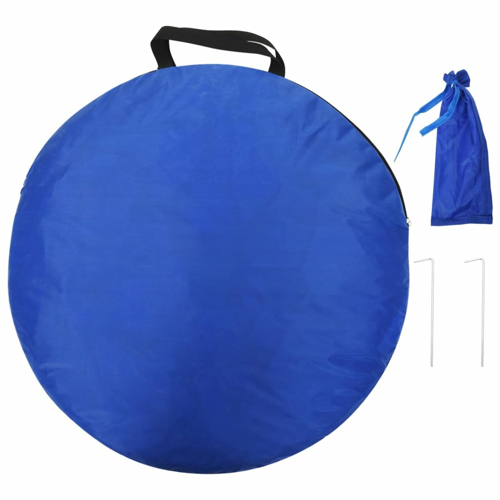 Hundetunnel, blau, Ø 50 x 300 cm, Polyester, perfekt für Hundetraining und Spielen im Freien, Pop-Up-Spielzeug, Agility-Ausrüstung für Hunde, Katzenspielzeug oder Tunnel