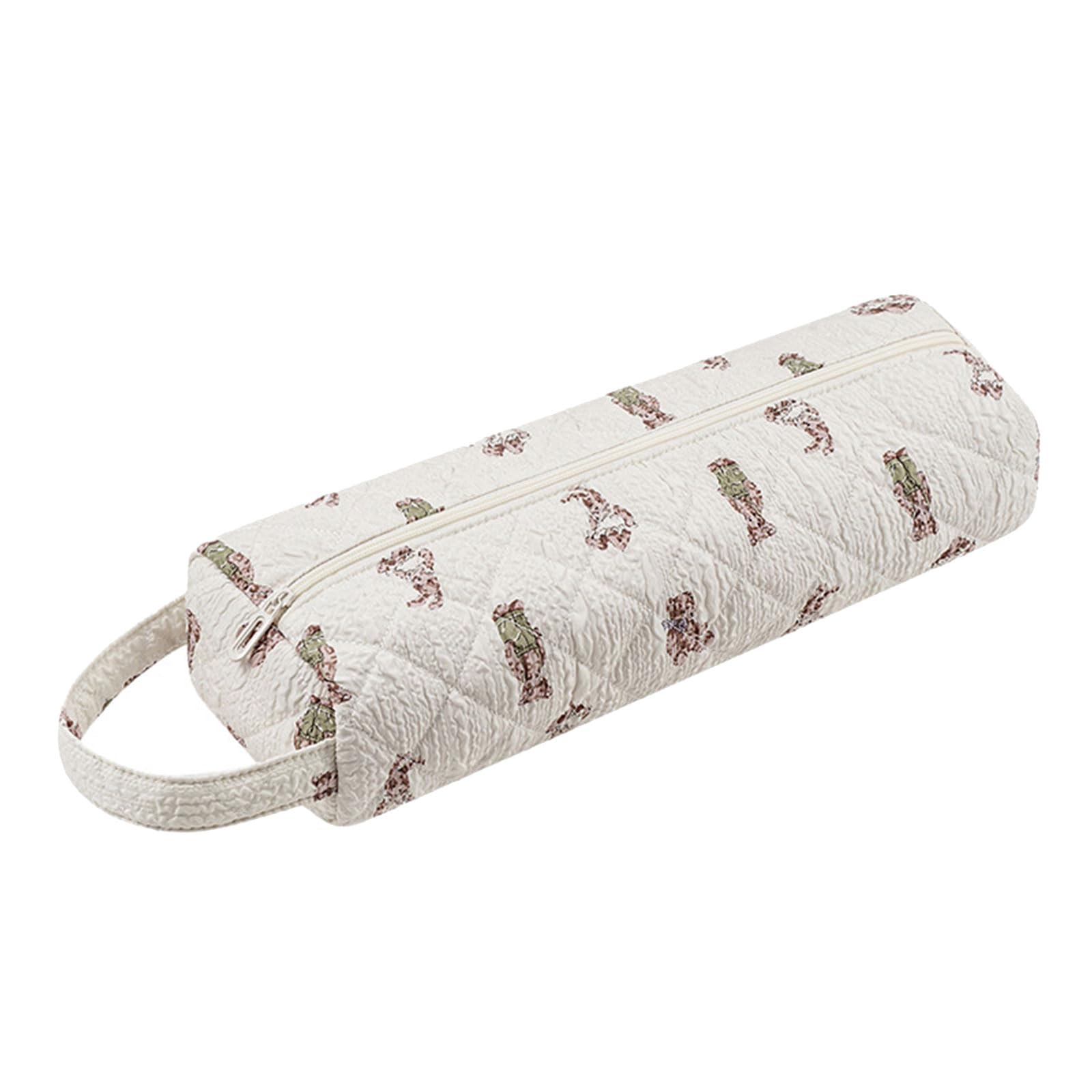 Portable Large Capacity Quilting Cotton Hair Dryer Storage Bag Dustproof Curler Storage Bags with Handle Print Hairdryer Accessory Bag