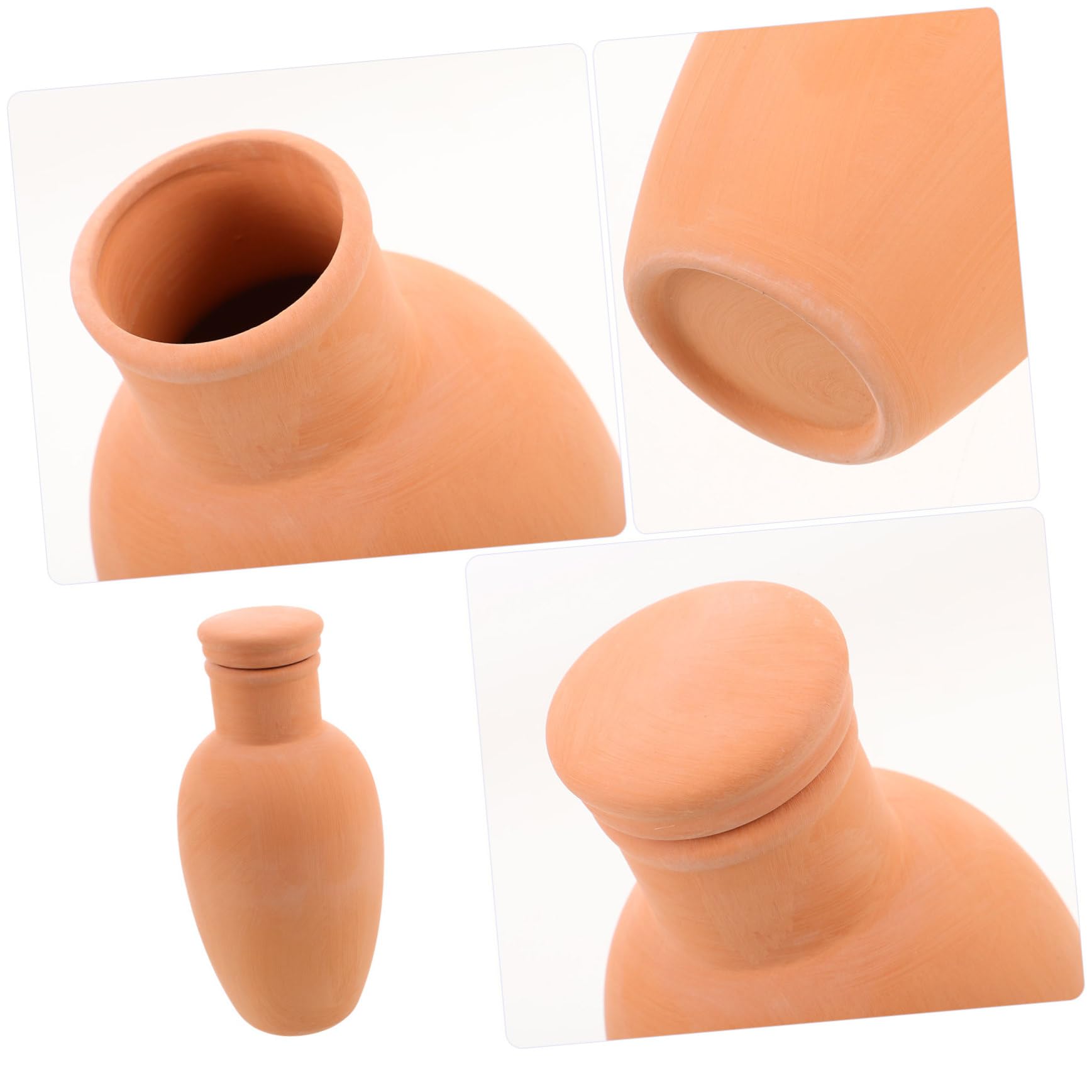 4 Pièces Système Arrosage Automatique Terre Cuite Régulation Intelligente de Eau Arrosage Lent pour Plantes Intérieur et Extérieur pour Pots