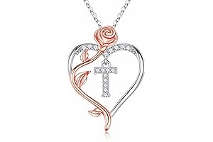 Rose Heart Necklace: A Blossoming Symbol of Love for Mother's Day