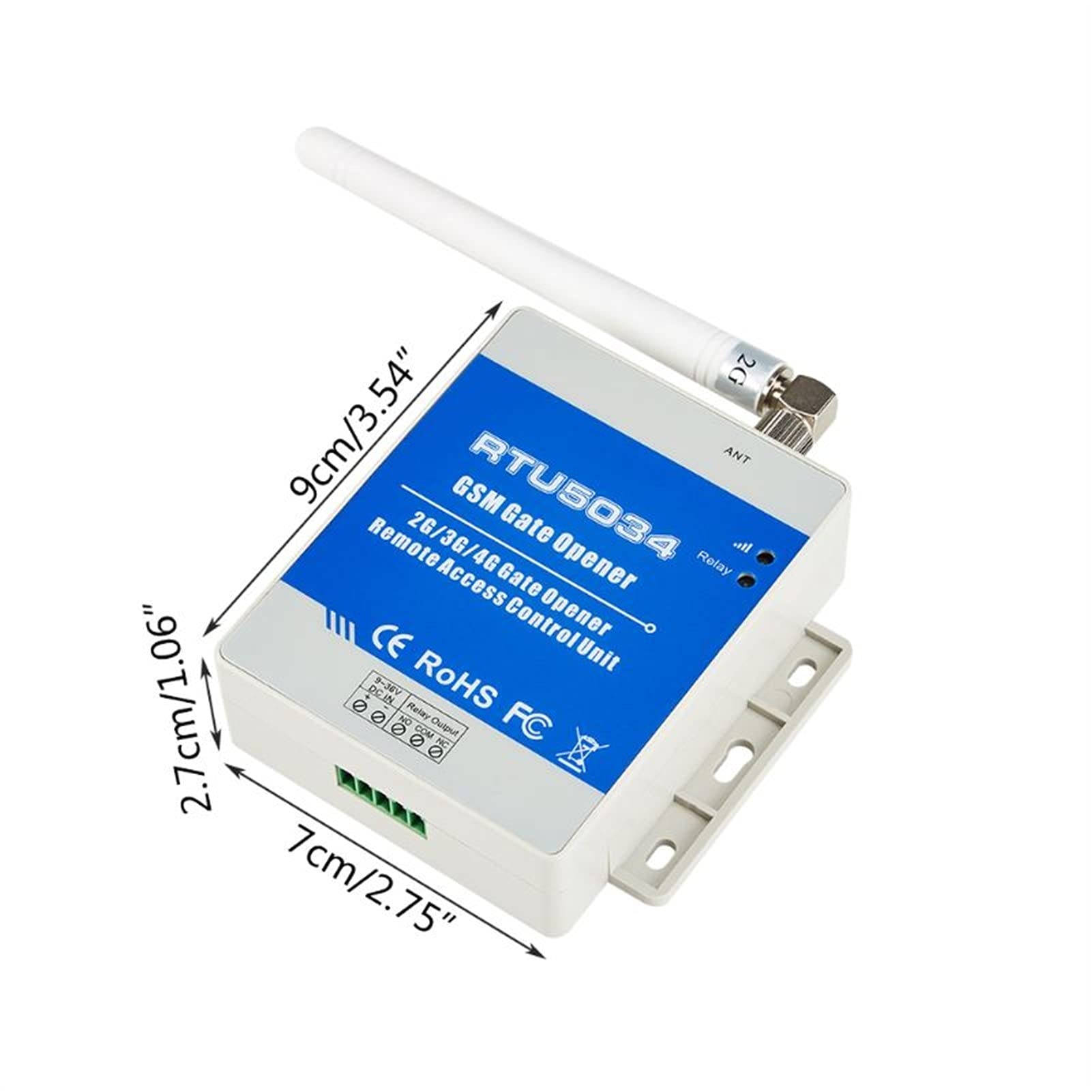 RTU5034 5024 2G GSM Brama Otwieracz do drzwi Przełącznik przekaźnikowy System kontroli dostępu Dropship Do otwieracza bramy skrzydłowej