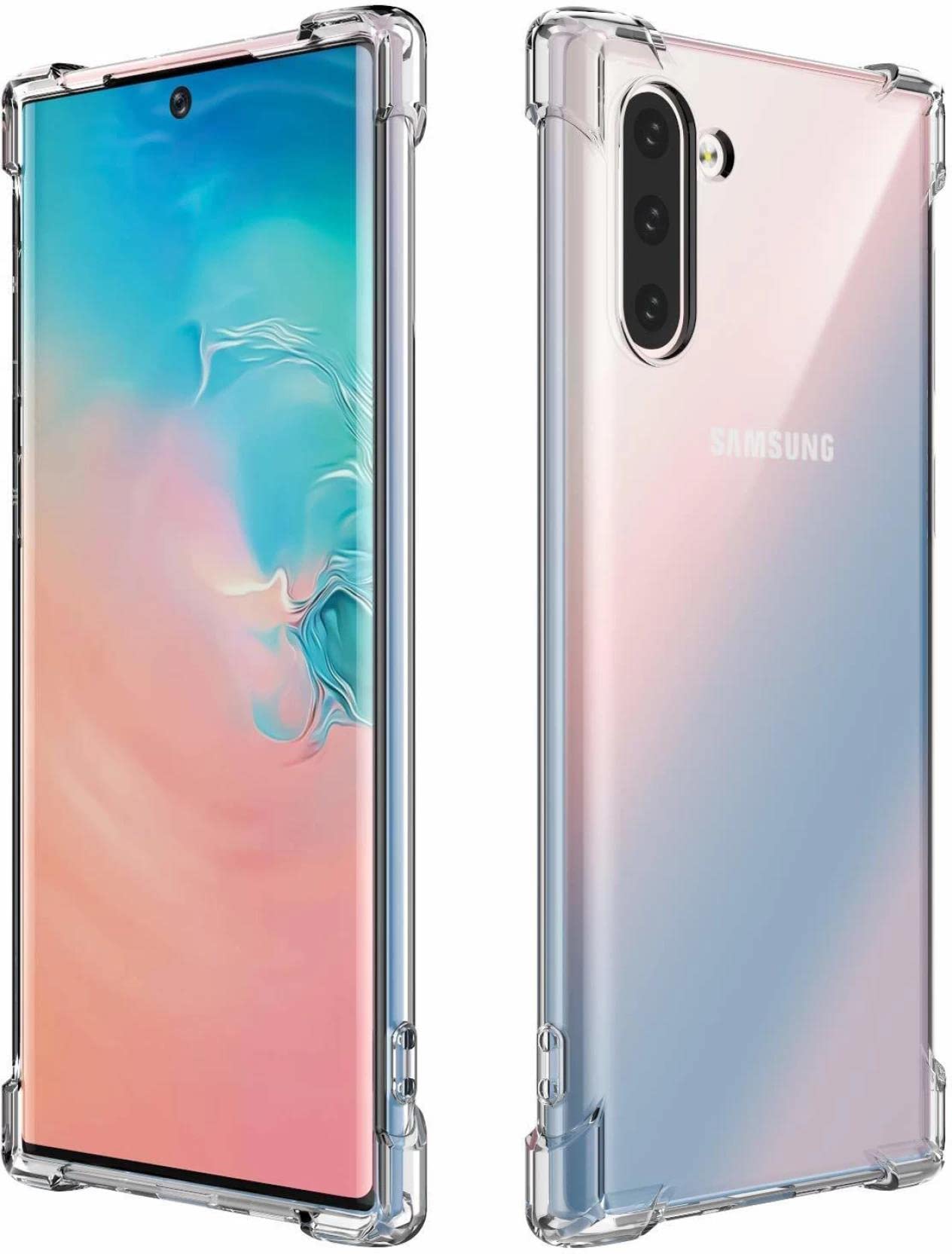 Glasgow for Samsung Galaxy Note 10 Back Case Cover Bumper Soft Silicon TPU Slim Back Cover for Samsung Galaxy Note 10 - Transparent (B0BB6LK8LG) Amazon Price History, Amazon Price Tracker