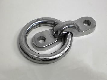 TL178AB Aluminum Swivel Ring Rope Tie Down Horse Trailer 1-7/8"