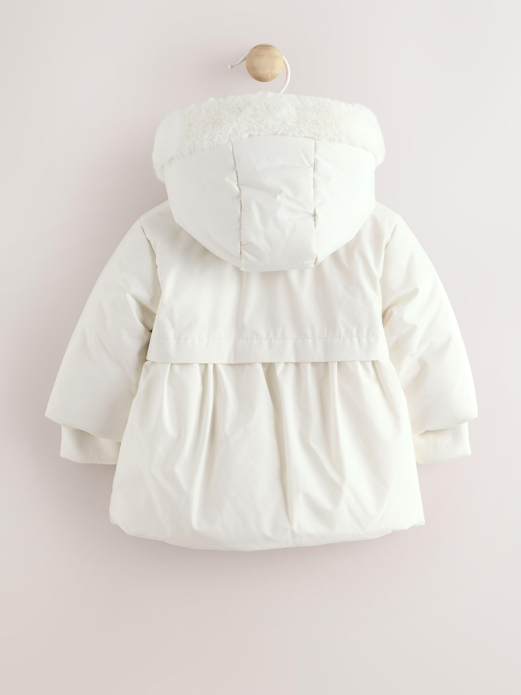 NEXT Bebés niña Chaqueta acolchada con pajaritas para bebé