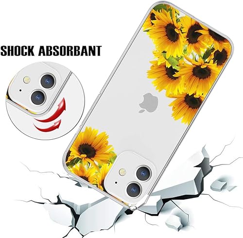 Miniatura 7 de Funda para iPhone 11 2019 para niñas y mujeres, bonita funda transparente delgada a prueba de golpes, suave, flexible, de goma de poliuretano