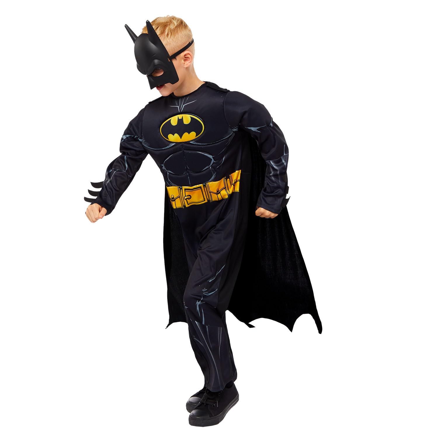 amscan Childs Boys Officially Licensed Warner Bros. Comic Book Batman Fancy Dress Costume