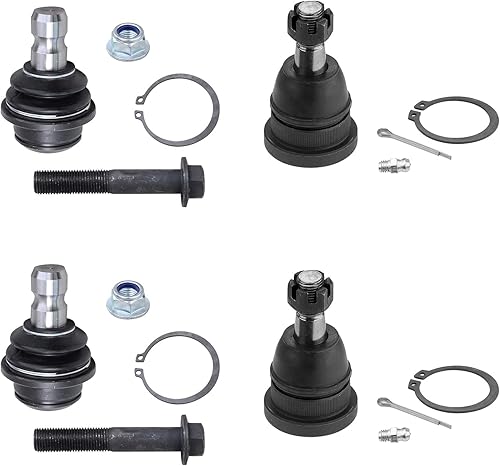 Miniatura 21 de Detroit Axle - Conjunto de juntas esféricas delanteras de 4 piezas para Dodge Ram 2500 3500 2003-2013, 2004 2005 2006 2007 2008 2009 2010 2011 2012