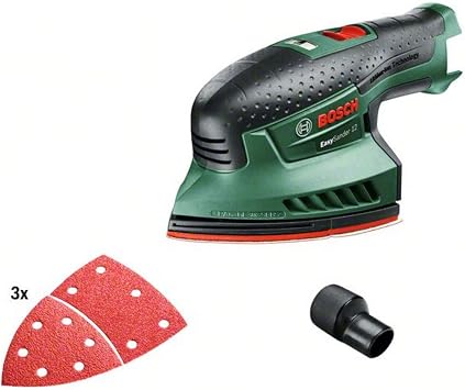 Bosch Multisander EasySander 12 12V System; Without Battery; in Carton Packaging