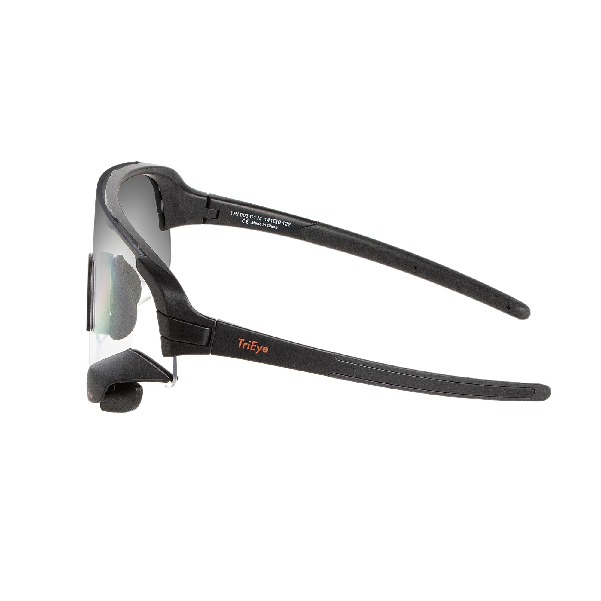 MOMES TriEye View Occhiali Nero S
