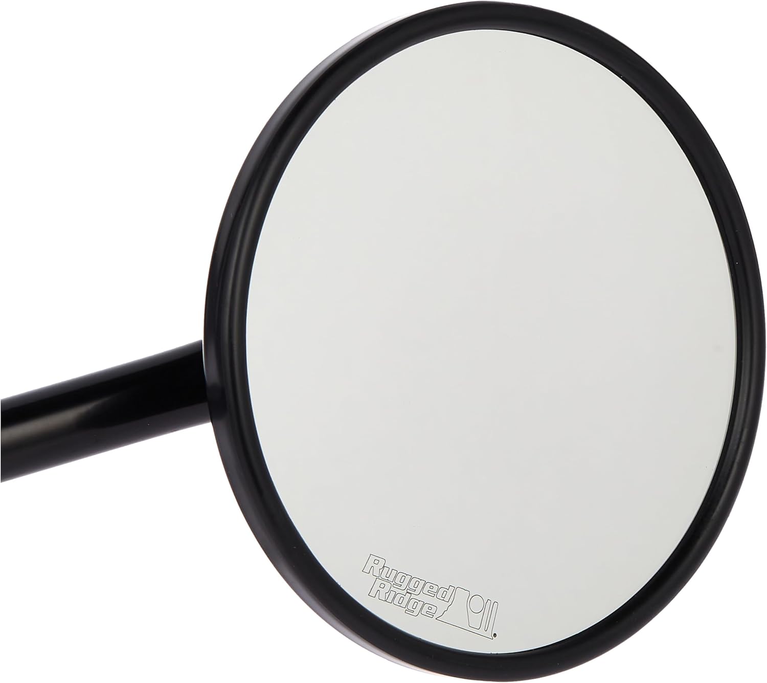 Rugged Ridge | Quick Release Mirror, Round, Black | 11025.11 | Fits 1997-2018 Jeep Wrangler TJ/LJ/JK/JKU