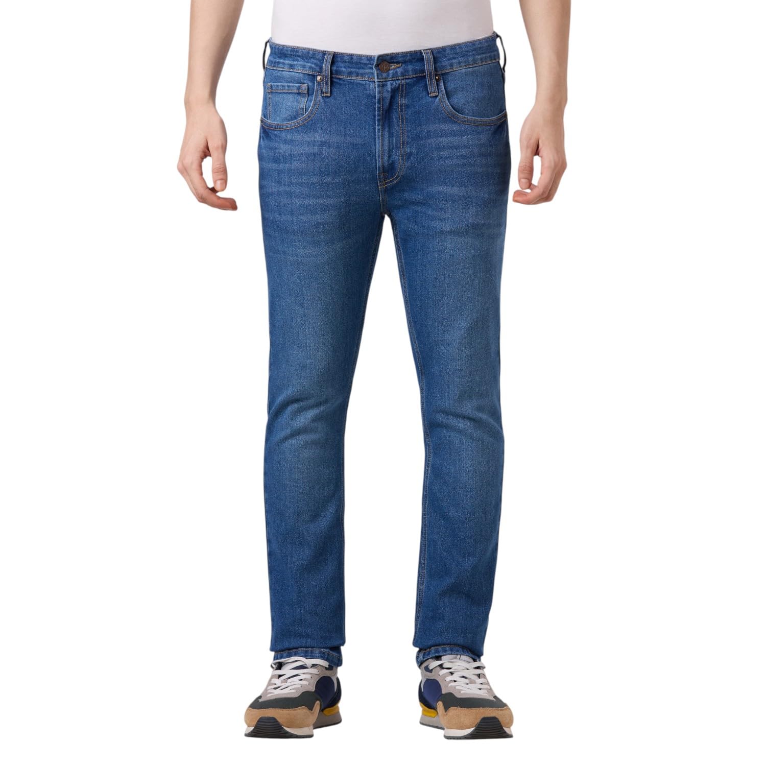 Men's Slim Fit Jeans | Mid Rise | Stretchable Fabric | Jeans for Men | Available in Plus Size-image-29