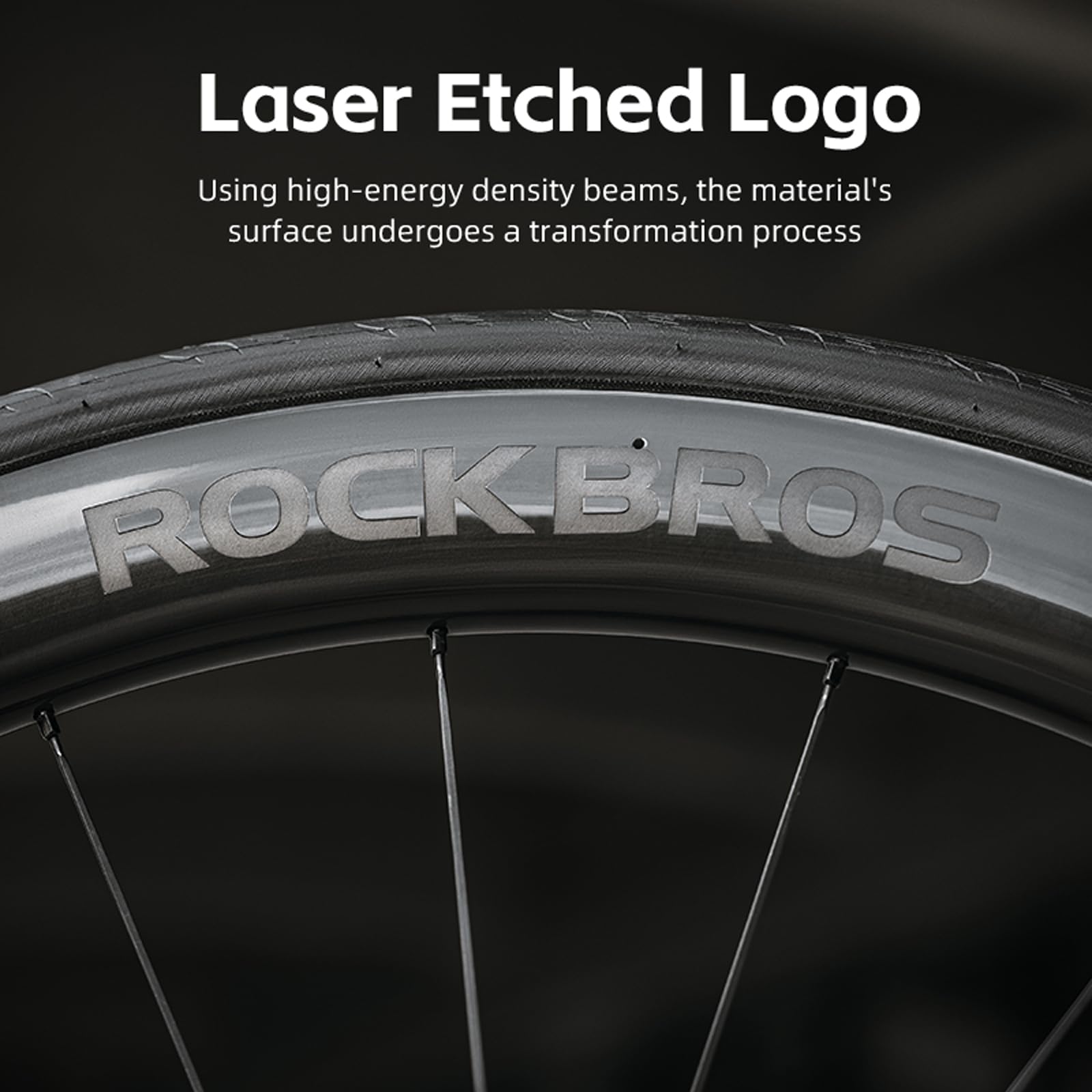 ROCKBROS Para przednich kół tylnych 700C zestaw rowerów wyścigowych opony z włókna węglowego T700 hamulec tarczowy 28" felga ze stali nierdzewnej 622 mm laserowe logo opona rowerowa zewnętrzna 21 mm
