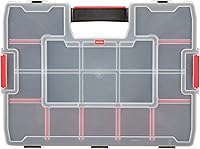 CRAFTSMAN 14-Compartment Medium Storage Organizer with Removable Dividers & Stackable Latches (CMST14022)