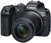 Canon Câmera sem espelho EOS R7 com kit de lentes RF-S 18-150 mm