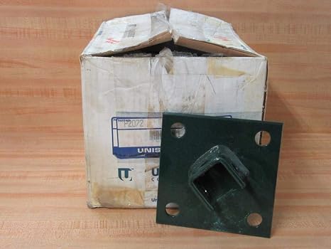 Unistrut P2072 GR 7 Hole Post Base P2072GR (Pack of 8)