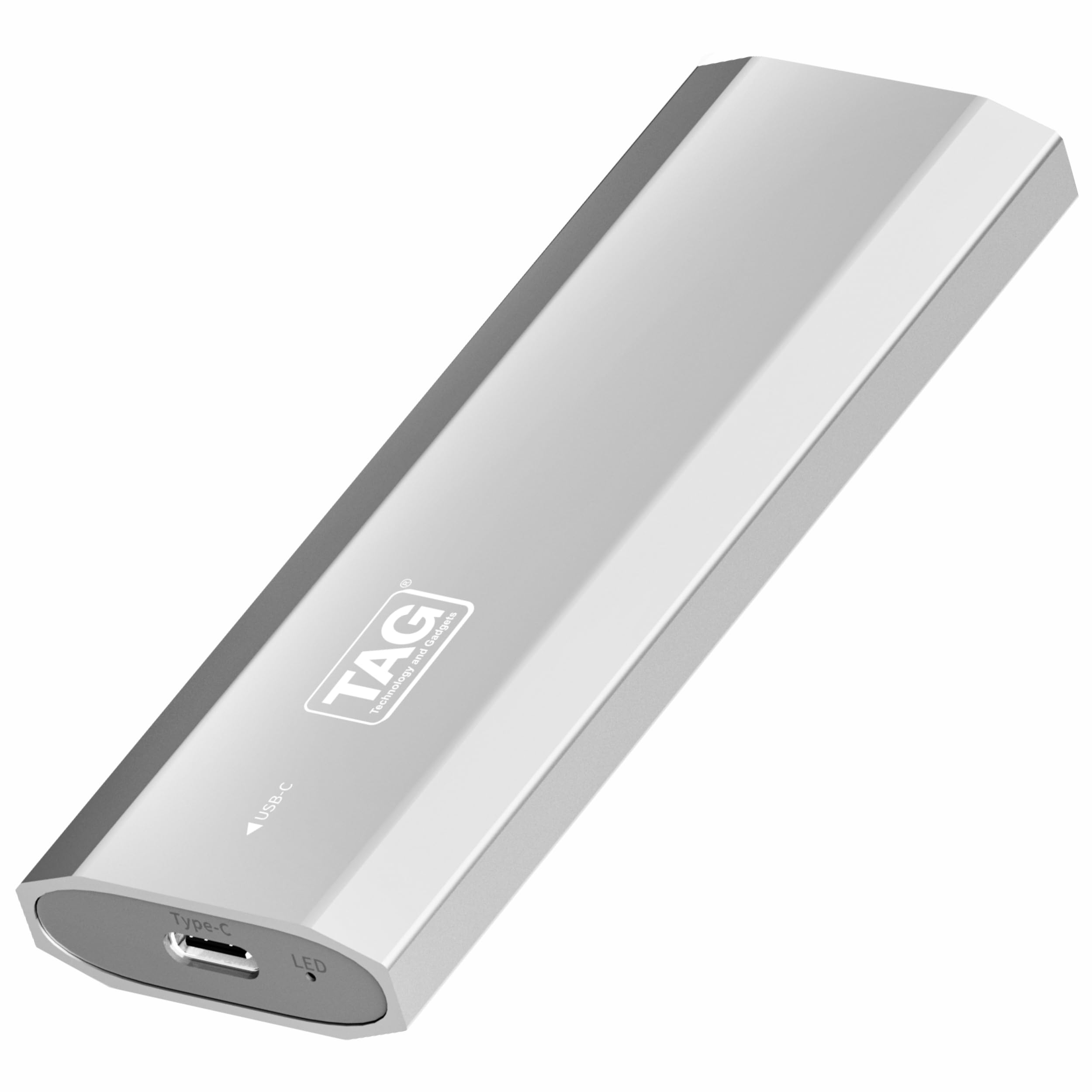 TAG NVMe SSD Enclosure, USB 3.1 Gen 2 Type-C 10Gbps, Tool-Free SSD External Case, Supports 2230/2242/2260/2280 PCIe SSD, Portable Metal Body, Plug & Play, Upto 4TB, for Windows/Mac/Linux/Android-picture-23