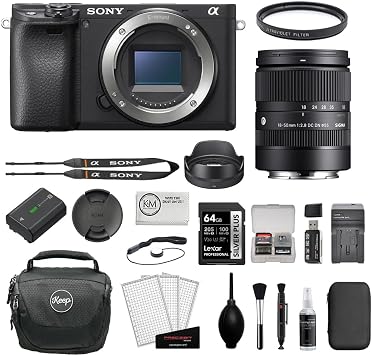 Sony Alpha a6400 Mirrorless Digital Camera Bundle