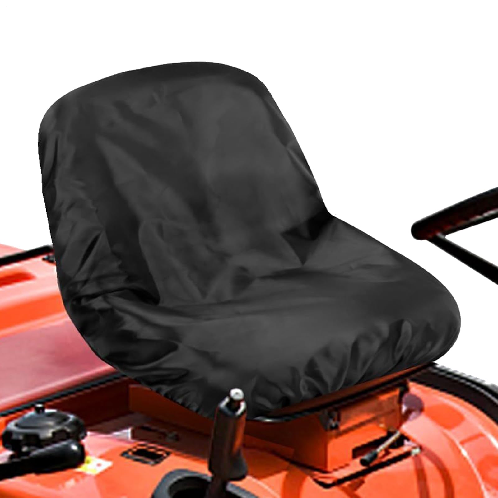 Hitburu Riding Mower Seat Cover,Weatherproof Riding Lawn Mower Seat Protection | Outdoor Tractor Part Full Coverage Protector for Farm Field Garden Lawn