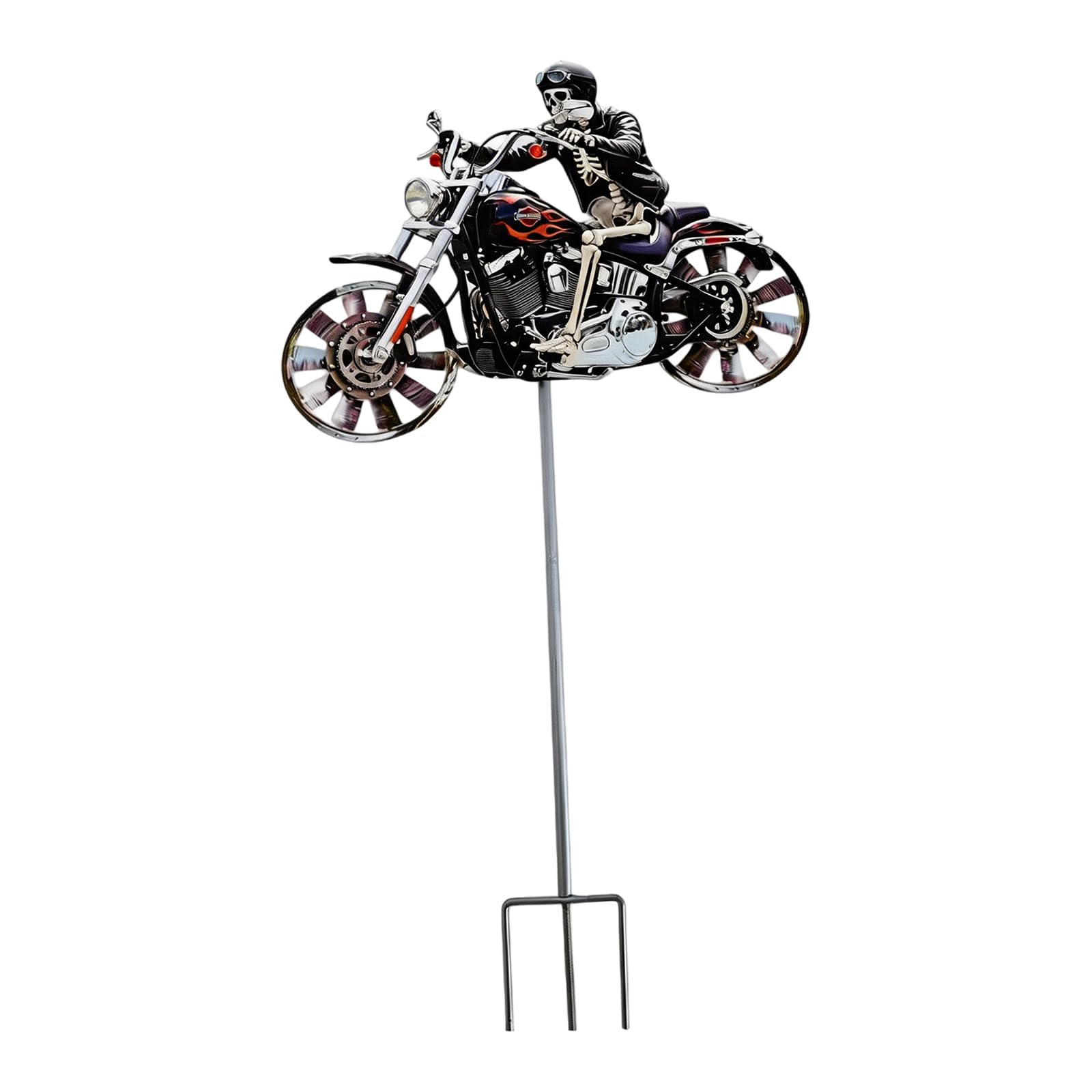 Garden Wind Spinner Windmill Stake with Rotatable for Yard Garden Unique Outdoor Sculptures Ornament Whirling Combine Yard Decoration