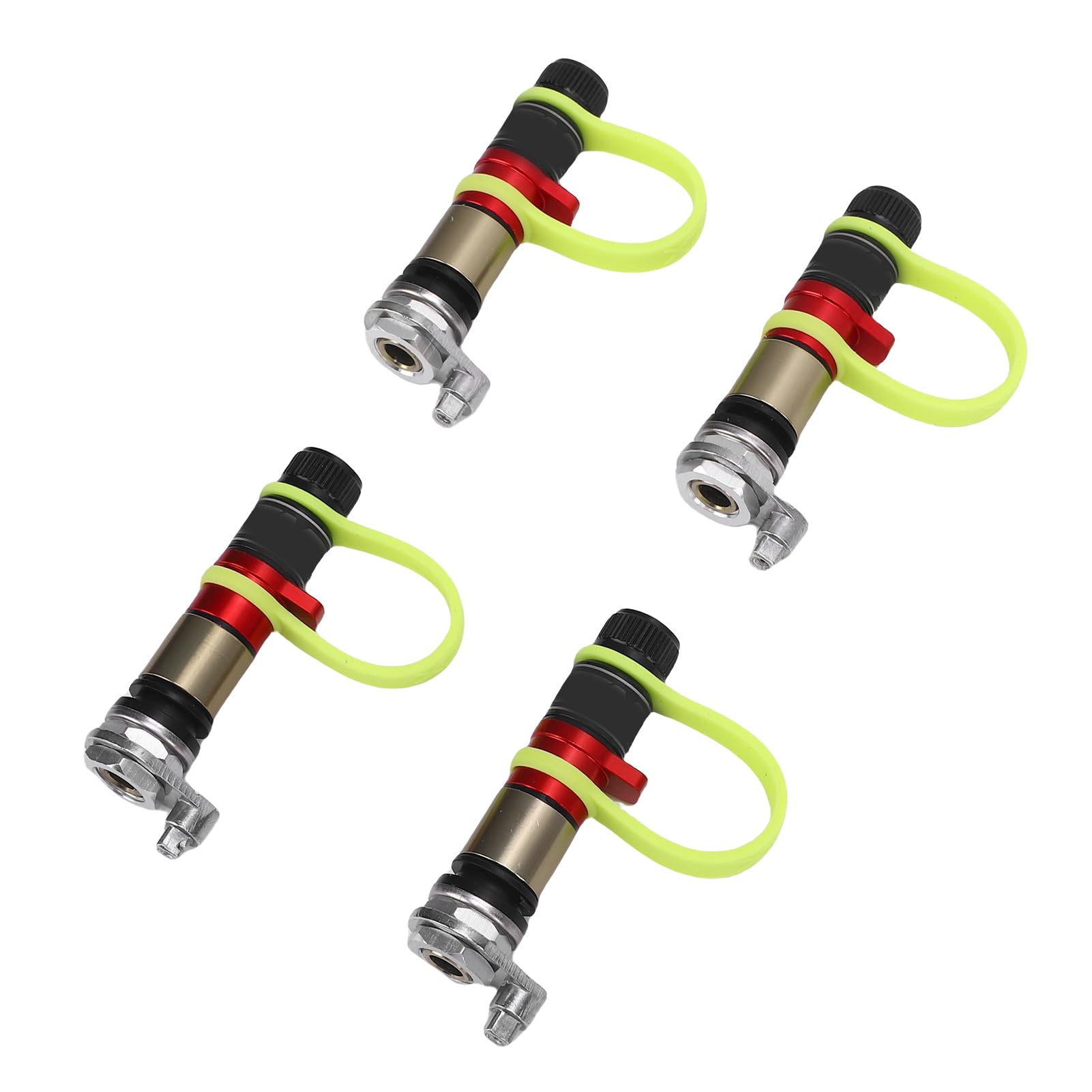 Headerbs Kit Sgonfiatore Pneumatici Set Stelo Valvola Limitatrice Pressione Pneumatici in Lega di Alluminio Set 4 Pezzi Preimpostato da 10 a 30 PSI 2 PSI Precisione per Fuoristrada Sabbia Roccia
