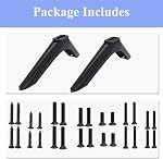 TV Stand for RCA Roku TV Legs Replacement Compatible for Smart TV 20 inch 27 inch 32 inch 36 inch 39 inch 40 inch 42 inch 43 inch 45 inch TVs Universal Legs for RCA LG TVs with Screws