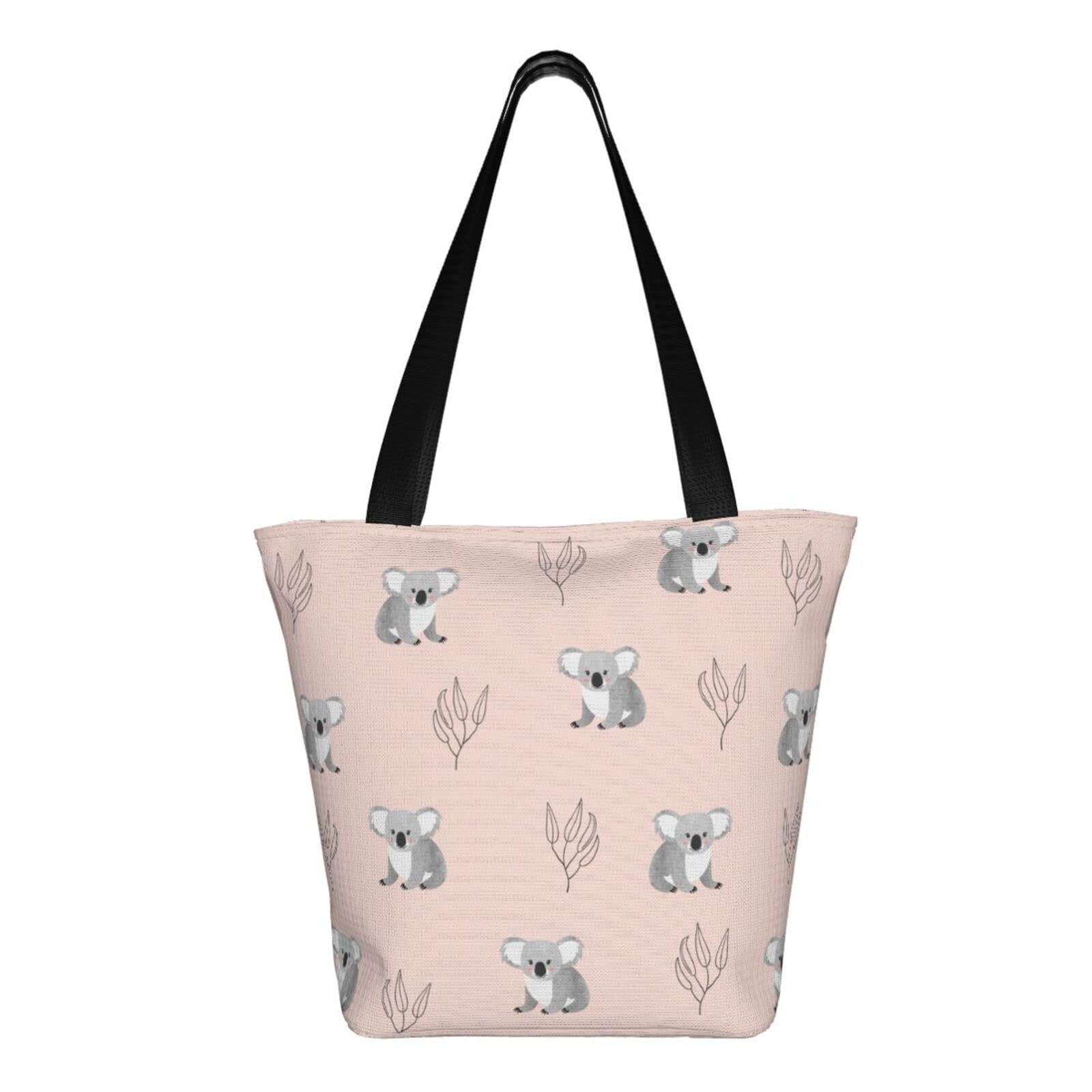 和装バッグ　上品なピンク Amazon | [ZXHNB] コアラ柄 ピンク色 トートバック A4 大容量