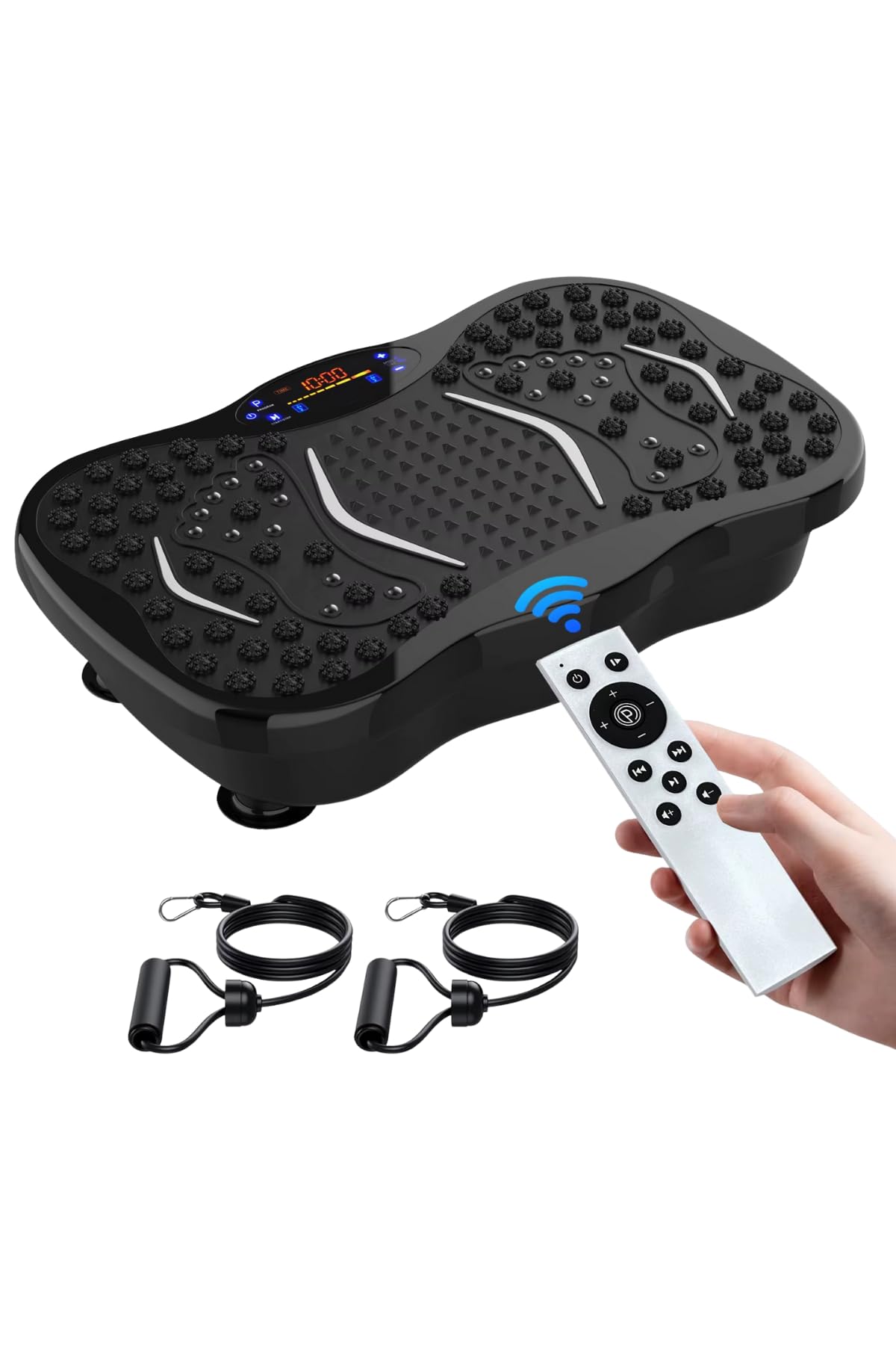 FASTGO Bluetooth'lu Titreşimli Egzersiz Aleti Tüm Vücut Egzersizi Kilo Kaybı Için Ev Ofis Spor Aleti