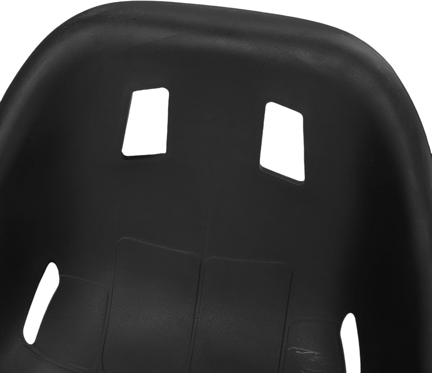 BAFOVY Universal Go Kart Seat, Ergonomic Racing Seat Saddle with ABS Backrest for Drift Cars Karting Comfortable Replacement Driver DIY Upgrade