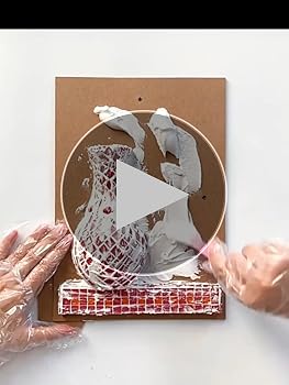 300g 1x1cm DIY Square Crystal Glass Colorful Mosaic Tiles For DIY Arts