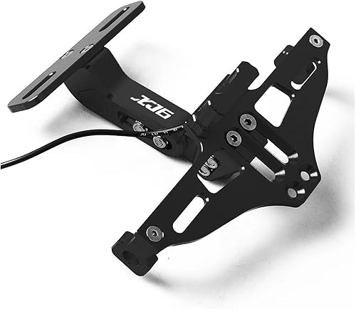 FOR Yama-&ha XJ6 N  XJ6 DIVERSION 2009-2015 2014 Motorcycle Registration License Plate Bracket Holder With Light for plate Headlamp Grille Guard