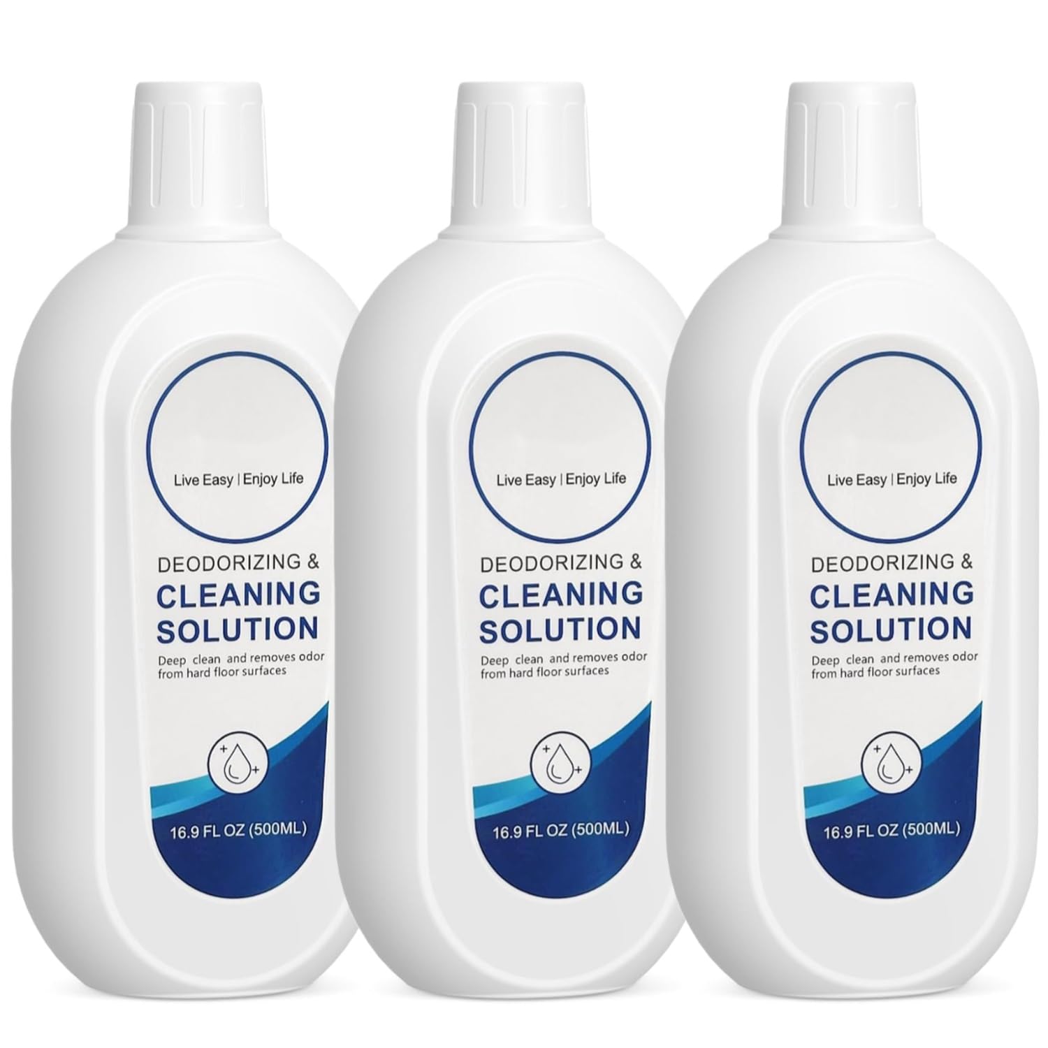 Formulaire Concentrée Nettoyante for Aspirateur-Balaiseur - Compatible avec Tineco iFLOOR & FLOOR ONE Séries - Sans Traces, Non Moussant, 1:300 Dilution - 3 x 500ml - Parfum Frais