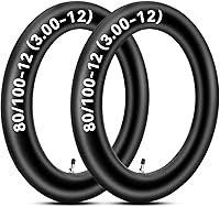 Vista 1 de HIAORS 3.00-12 80/100-12 Tubo interior de 12 pulgadas Válvula recta Innertube para 70cc 90cc 110cc 125cc CRF70 XR CRF 70 KLX 110 DRZ 110 TTR 90 Pit