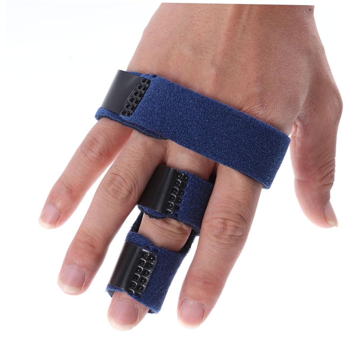 Finger Protective Tool 2pcs Adjustable Breathable Support Blue