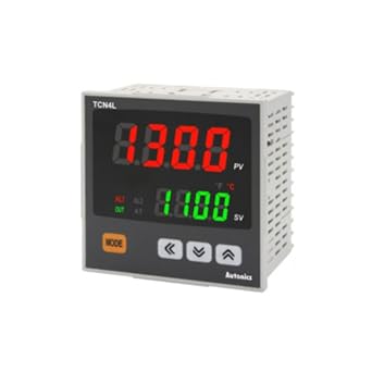 TCN4L-24R Temperature Controller, 1/4DIN, Dual Display 4 Digit