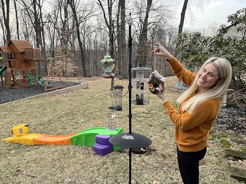 image for Dawhud Direct Hanging Bird Houses for Outside, Hand-Painted Bird House