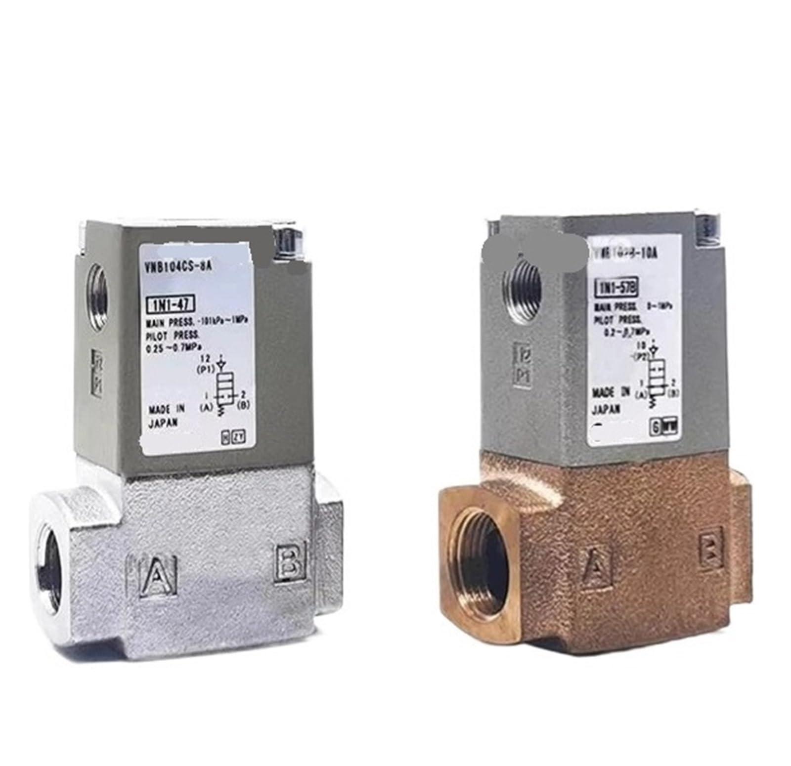 Vanne de régulation de débit 2 ports VNB104A pour circuit industriel