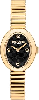 COACH Women's Sammy 2H Quartz Bracelet Watch, 22.5mm Petite Oval Case, Premium Fashion, Everyday Wear - Gift for Her